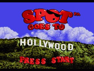 Sega игра Cool Spot Goes To Hollywood